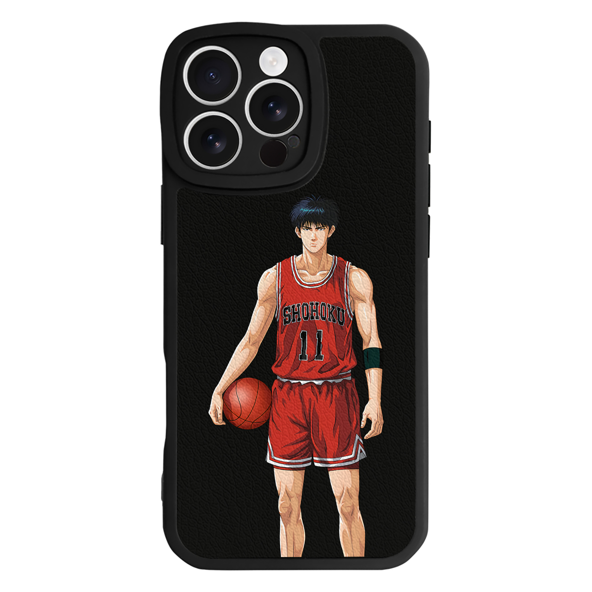 （画像用） SLAM DUNK／スラムダンク 【iPhone 16シリーズ対応】シリコンスマホケース（レザー調） 材質：シリコン